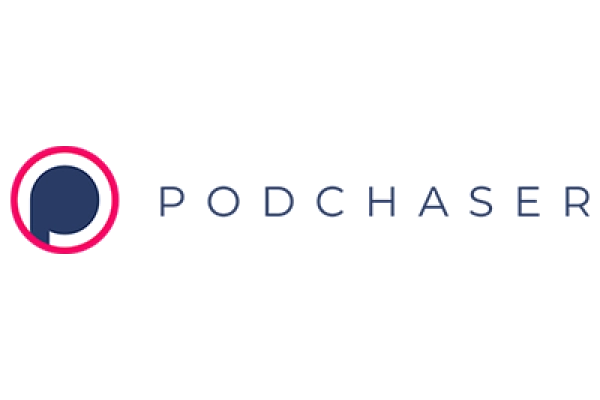 Podchaser logo.