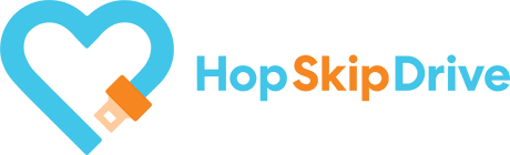HopSkipDrive logo.